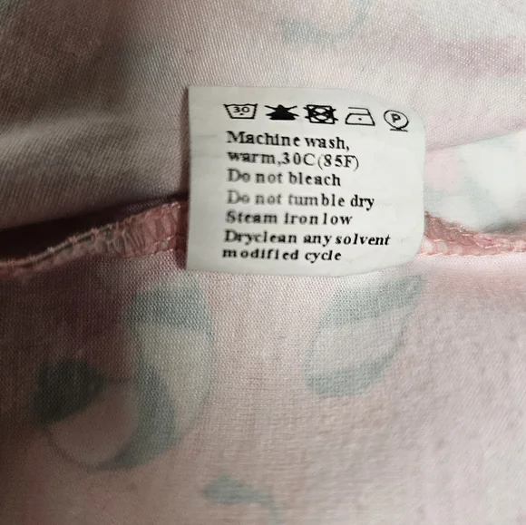 Glitz & Glam Pink Candy Cane Print Sleep Shorts Set Size XL - Picture 9 of 13